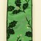 The Ribbon People Green Swirling Leaves Wired Craft Christmas Ribbon 2 x 20 Yards